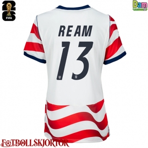 Förenta stater Tim Ream #13 Hemmatröja Dam VM 2026 Kortärmad